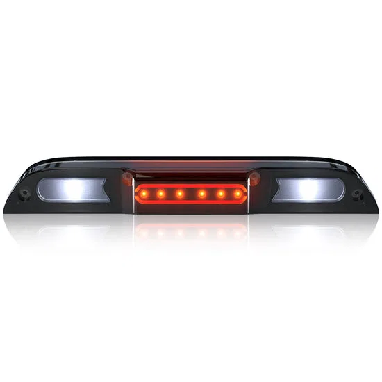 264129XBK – RECON ACCESS Center High Mount Stop Light, Smoke Lens Red Brake Bulb/ Cree XML White Cargo LED Light Bulb...